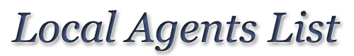 Local Agents List
